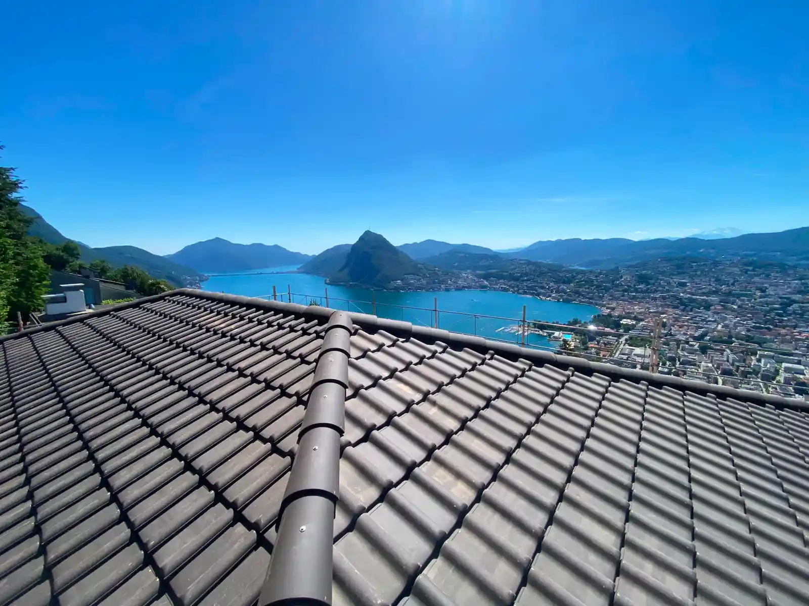 Risanamento del tetto ad Aldesago